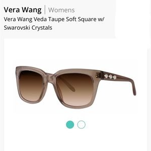 Vera Wang Veda Taupe Sunglasses New